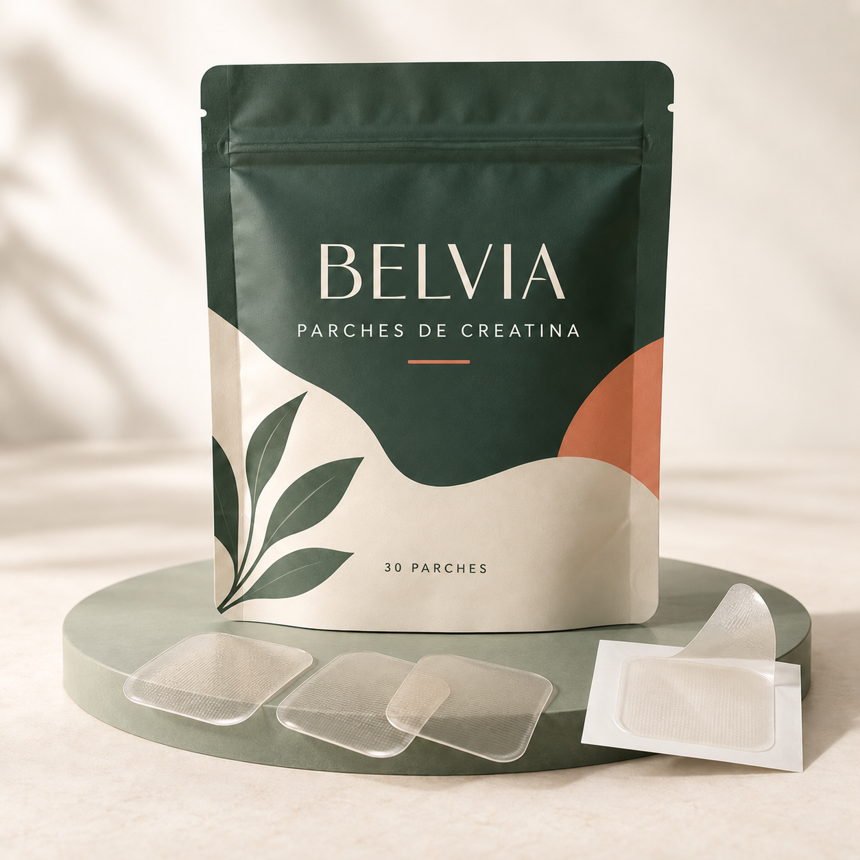 Parches de creatina Belvia